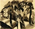 Dos mujeres y un expresionista de Manonan Avenue